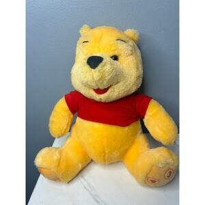 Vintage Winnie the Pooh Talking Counting Plush Learning Toy Disney